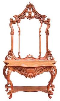 Wooden Console Table - (nv - 221)