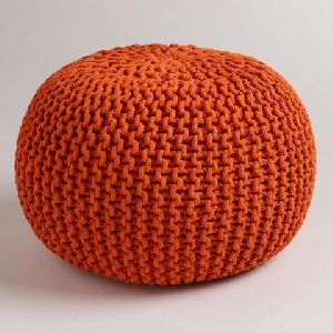 Knitted Poufs