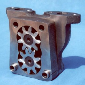 rotary twin gear pump