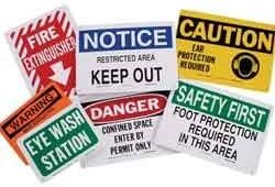 Safety Signages