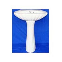 Flora (with Pedastal) Pedestal Wash Basin