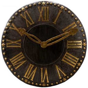 Wrought Iron Wall Clock