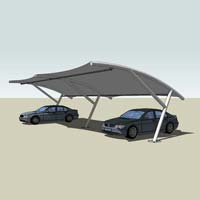 Car Parking Tensile Structure