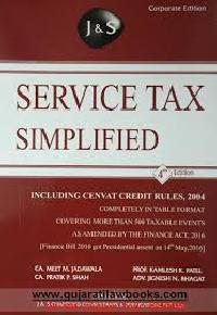service tax law books