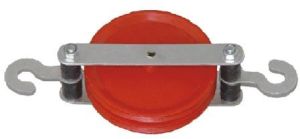 Double Parallel Plastic Pulley