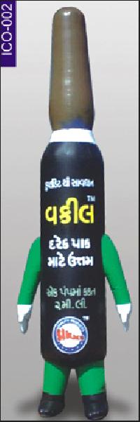 Bottle Shape Inflatable Costume