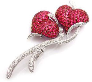 Diamonds Brooch -9