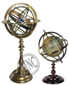 Brass Armillary Desk globe