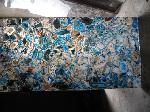 Semi precious stones slab