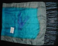 Hand Printed Silk Stole (bi-14)