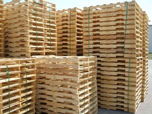 wooden pallets