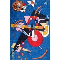 Kandinsky Chain Stitched Rug 01