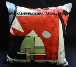 kandinsky silk pillows