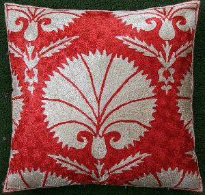 Silk suzani cushion covers