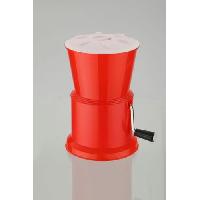 Round Chilly Cutter Plastic Red