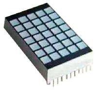 5*7 Square Dot Matrix Display