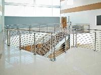Stainless Steel Pipe Staircase Railings