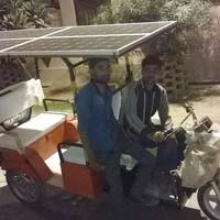 Sunbright Solar Rickshaw