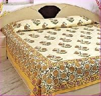 handblock printed bedsheets