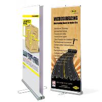 Double Sided Roll Up Banner Stand