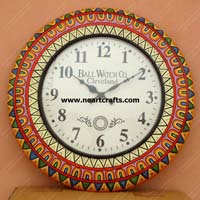 Wooden Painted Wall Clocks