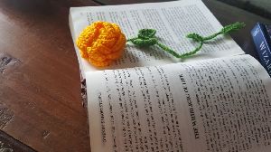woolen crochet handmade bookmarks