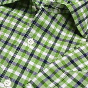 Mens Shirt (Green In Check)