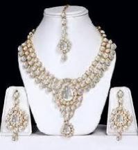 silver kundan jewelry