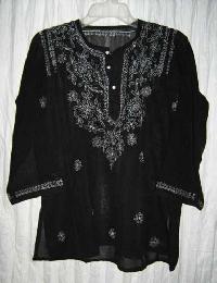 Chikan Embroidered Kurti 02