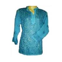 Chikan Embroidered Kurti 03