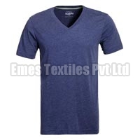 Mens V Neck Half Sleeve T-Shirts