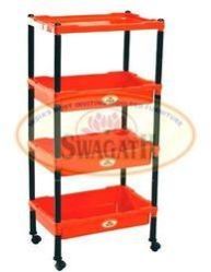 Plastic Trolley Shelves