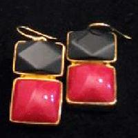 Semi Precious Stone Earrings