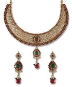 Antique Polki Necklace Set