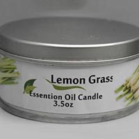3.5oz Tin Candle With Plain Lid
