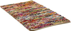 Loop payal multi Chindi rug