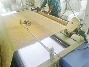Flat Table Fabric Rolling Machine