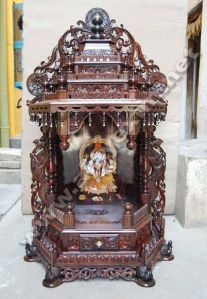 Hexangle Ganapathy Pooja Mandir