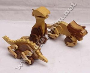 Wooden Dinosaur Toy