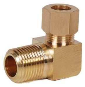 Compression 90 Degree Male Elbow Connector