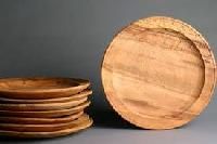 wooden dinner plate