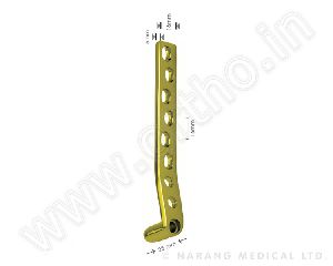 DHS/DCS , Angled Blade Plate - DCS Plate 95 with Dynamic Compression Holes