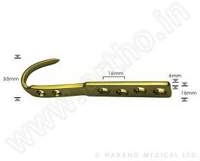 Large Fragment - Standard Implants - Hook Plate 4.5