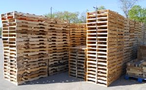 wooden pallets