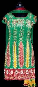 Crepe Salwar Kameez