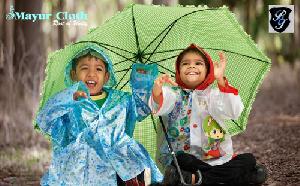 Kids Colorful Rain Coats