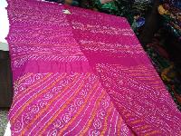 cotton bandhani saree