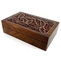 decorative wooden carving boxes