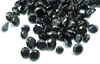 Black Colored Black Brilliant Cut Diamond, Polished Loose Diamonds