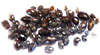 Natural Sparkling Multi Colored Drum Cut Loose Diamond Beads
